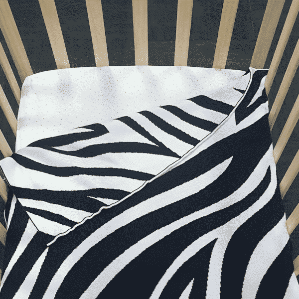 Manta com Nome Zebra Manta com Nome Zebra