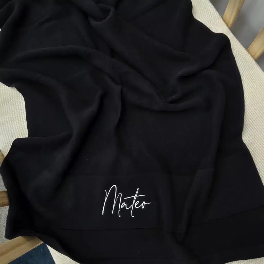 Cobertor Preto para Bebê
