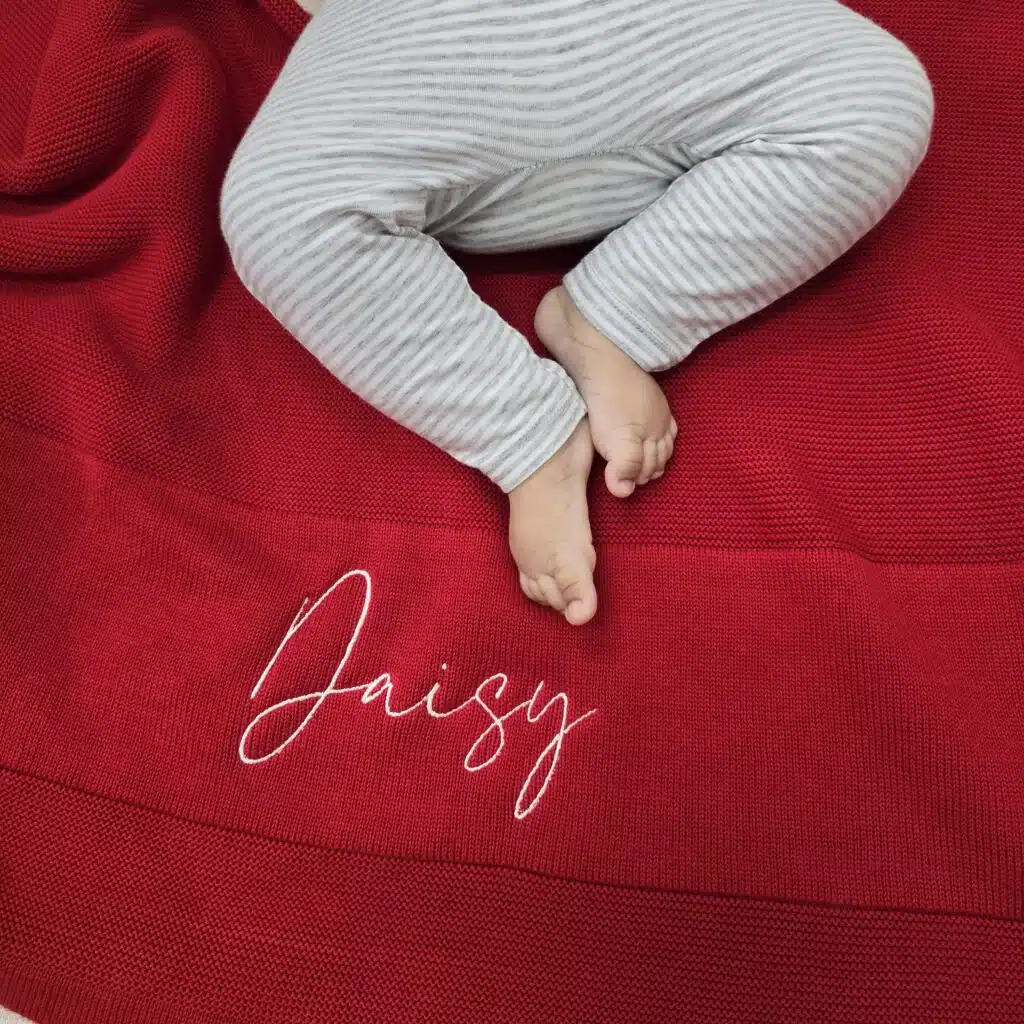 Cobertor Vermelho para Bebê