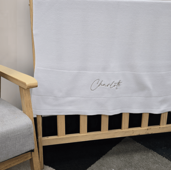 Cobertor Branco para Bebê