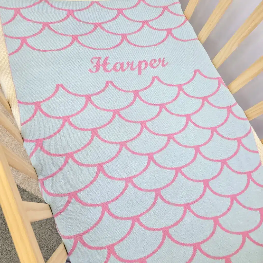 Cobertor Personalizado em Forma de Cauda de Sereia