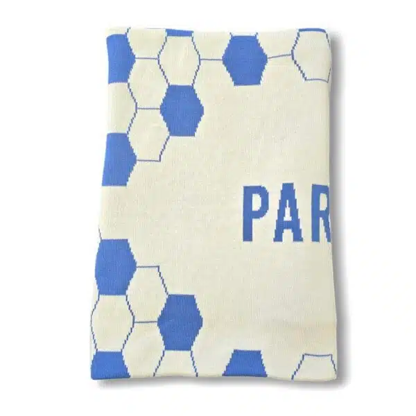 Cobertor Personalizado de Futebol – Recém-nascido – 60 x 80 cm, 100% Algodão