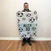 Cobertor Personalizado de Bola de Futebol Esportivo