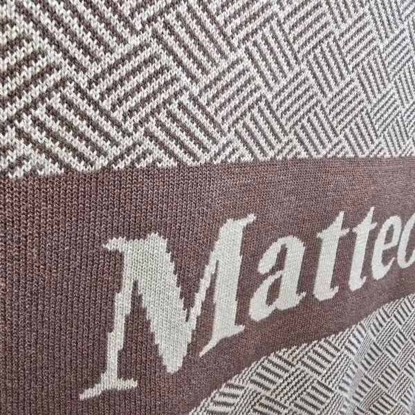 Manta tecida personalizada