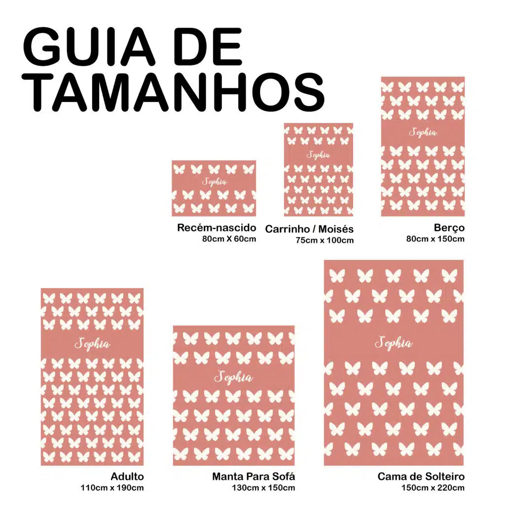 Cobertor com Padrão de Ícones
