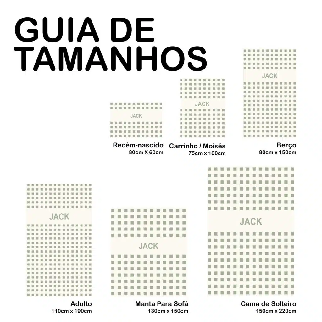Cobertor com Padrão Quadriculado