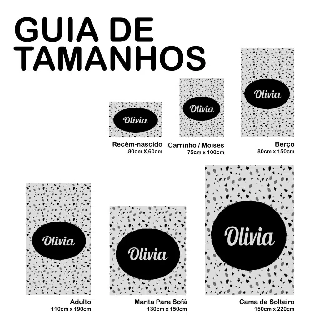 Manta Terrazzo Personalizada